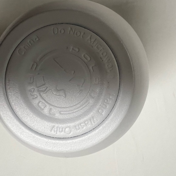 POLAR CAMEL 12oz INSULATED STEMLESS WINE CUP.   WHITE MONOGRAMMED “NONNA” - Picture 5 of 7